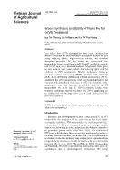 Vietnam Journal of Agricultural Sciences - Green Synthesis and Utility of Nano Fe for Cr(VI) Treatment - Ngo Thi Thuong