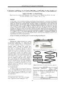 Calculation and Design of a Combined Buckling and Bending Testing Equipment