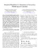 Simulink/ModelSim Co-Simulation of Sensorless PMSM Speed Controller