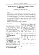 Study on Influence of Weft Yarn Count on Mechanical Properties of Plain Silk Fabric