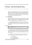 Bài giảng môn Lập trình hướng đối tượng - Chương 6: Lập trình hướng đối tượng