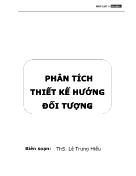 Bài giảng môn Phân tích thiết kế hướng đối tượng