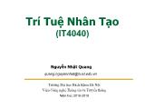Bài giảng môn Trí tuệ nhân tạo - Nguyễn Nhật Quang