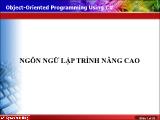 Bài giảng Ngôn ngữ lập trình nâng cao - Bài 2.3: Giới thiệu .Net Extend - Nguyễn Xuân Hùng