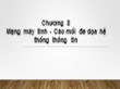 Bài giảng Nhập môn Tin học - Chương 8: Mạng máy tính-Các mối đe dọa hệ thống thông tin - Từ Thị Xuân Hiền