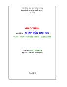 Bài giảng Nhập môn Tin học - Phần 1: Những khái niệm cơ bản-Hệ điều hành