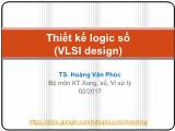 Bài giảng Thiết kế logic số - Chương 2.3: Toán tử - Hoàng Văn Phúc