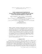 Data assimilation method in flood forecasting for red river system using high performent computer