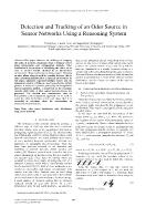 Detection and Tracking of an Odor Source in Sensor Networks Using a Reasoning System