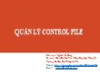 Giáo trình Công nghệ Oracle - Bài 5: Quản lý Control File - Nguyễn Việt Hưng