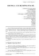 Giáo trình Kĩ thuật số - Chương 1: Các hệ thống số và mã - Nguyễn Trung Lập