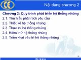 Giáo trình Môn Hệ Nhúng - Chương 2: Quy trình phát triển hệ thống nhúng - Phạm Văn Thuận