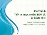 Giáo trình Tin học văn phòng - Bài 6: Tiếp thị trực tuyến, SEM và kỹ thuật SEO - Thiều Quang Trung