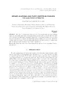 Hedges algebras and fuzzy partition problem for qualitative attributes