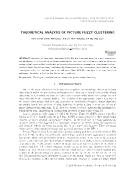 Theoretical analysis of picture fuzzy clustering