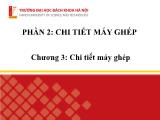 Bài giảng Chi tiết máy - Chương 3: Chi tiết máy ghép - Nguyễn Minh Quân