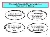 Bài giảng Quản trị thực phẩm và đồ uống - Chương 2: Quản trị nhân lực tại bộ phận thực phẩm và đồ uống