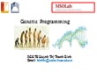 Bài giảng Tính toán tiến hóa - Chương 3: Genetic Programming