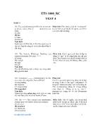 Bài tập ETS 1000 - Test 4