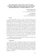 The 4.0 industrial revolution and challenges towards tourism’s labor in Viet Nam: Case study in the red river delta and the northeast coast