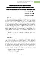 Từ thực tế khai thác du lịch nông thôn bước đầu đề xuất xây dựng chính sách và giải pháp bảo vệ môi trường tại Cù Lao An Bình - tỉnh Vĩnh Long