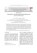 Contribution of supplier relationship management to firm performance