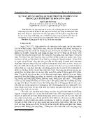 Sự thay đổi về không gian đô thị ở thành phố Vinh trong quá trình đô thị hóa (1974 - 2008)