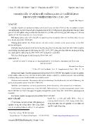 Nghiên cứu áp dụng hệ thống quản lý chất lượng phòng xét nghiệm theo ISO 15189: 2007