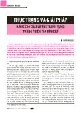 Thực trạng và giải pháp nâng cao chất lượng tranh tụng trong phiên tòa hình sự