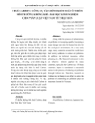 Thuế carbon - Công cụ tài chính kiểm soát ô nhiễm môi trường không khí - Bài học kinh nghiệm cho pháp luật Việt Nam từ Nhật Bản