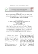 How convenience, price, store layout and technology influence buying behavior of different millennial groups in the convenience stores in Viet Nam