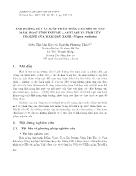 Ảnh hưởng của áp suất thẩm thấu cao đến sự nảy mầm, hoạt tính enzyme α-Amylase và tích lũy proline của mầm đậu xanh