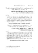 Ảnh hưởng của khoảng cách trồng và thời điểm thu hoạch đến sinh trưởng, năng suất và chất lượng dược liệu xuyên khung tại Quản Bạ, Hà Giang