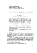 Ảnh hưởng của nhiệt độ và độ ẩm đến một số đặc điểm hình thái, sinh học của loài bọ rùa sáu vằn menochilus sexmaculatus (Fabricius, 1781)