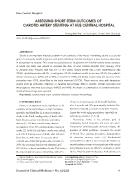 Assessing short -term outcomes of carotid artery stenting at Hue central hospital