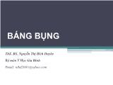 Bài giảng Báng bụng - Nguyễn Thị Bích Duyên