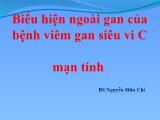 Bài giảng Biểu hiện ngoài gan của bệnh viêm gan siêu vi C mạn tính