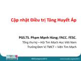 Bài giảng Cập nhật điều trị tăng huyết áp - Phạm Mạnh Hùng
