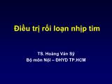 Bài giảng Điều trị rối loạn nhịp tim