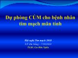 Bài giảng Dự phòng cúm cho bệnh nhân tim mạch mãn tính