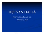 Bài giảng Hẹp van hai lá