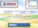 Bài giảng Một sức khỏe – từ lý thuyết đến hành động