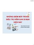 Bài giảng Những điểm mới trong điều trị viêm gan B mạn hiện nay
