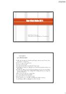 Bài giảng Quy trình khám mắt