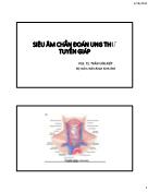 Bài giảng Siêu âm chẩn đoán ung thư tuyến giáp