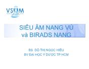 Bài giảng Siêu âm nang vú và Birads nang
