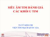 Bài giảng Siêu âm tim đánh giá các khối u tim