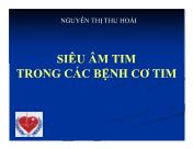 Bài giảng Siêu âm tim trong các bệnh cơ tim