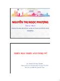 Bài giảng Thiếu máu thiếu sắt ở phụ nữ - Nguyễn Thị Ngọc Phượng