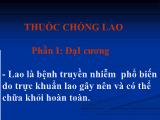 Bài giảng Thuốc chống lao